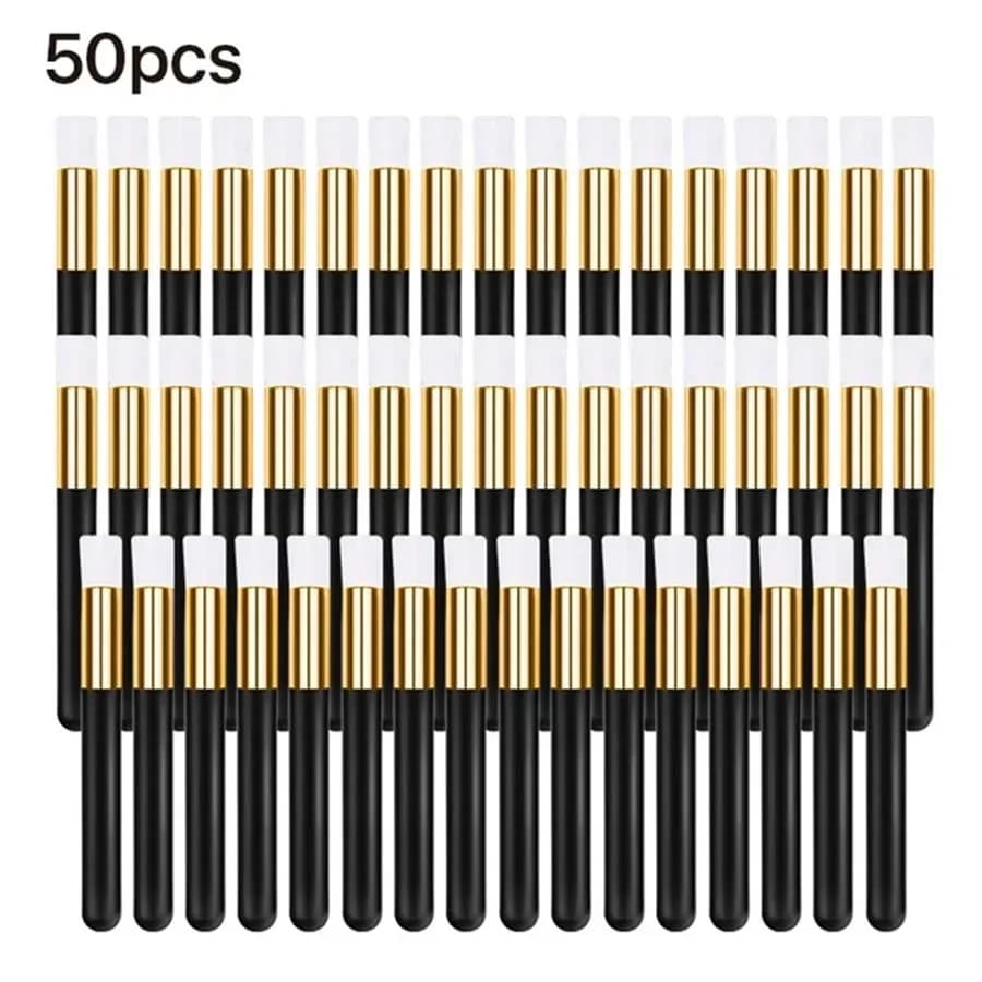 10/20/50pcs Eyelash Cleaning Brush Eyelash Shampoo Brush for Eyelash Extensions Peel Off Makeup Tools for Removing Black Dots of Nose Pores