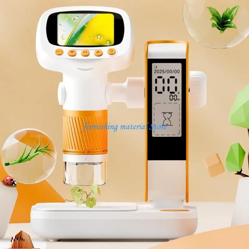 Y5GD Microscopio USB digitale Imaging 8 Luce regolabile per l'esplorazione all'aperto dei bambini