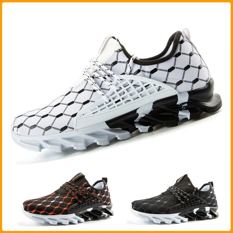 Mijia Sneakers da uomo, leggere, ammortizzanti, da corsa, da tennis, antiscivolo, resistenti all'usura, scarpe da ginnastica alla moda, scarpe da ginnastica atletiche