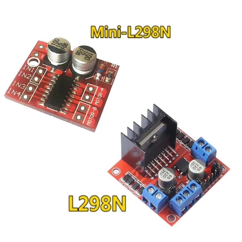 L298N Motor Step-Step Smart Car Robot Breadboard Peltier DC L298 High Power Driver for Harduino