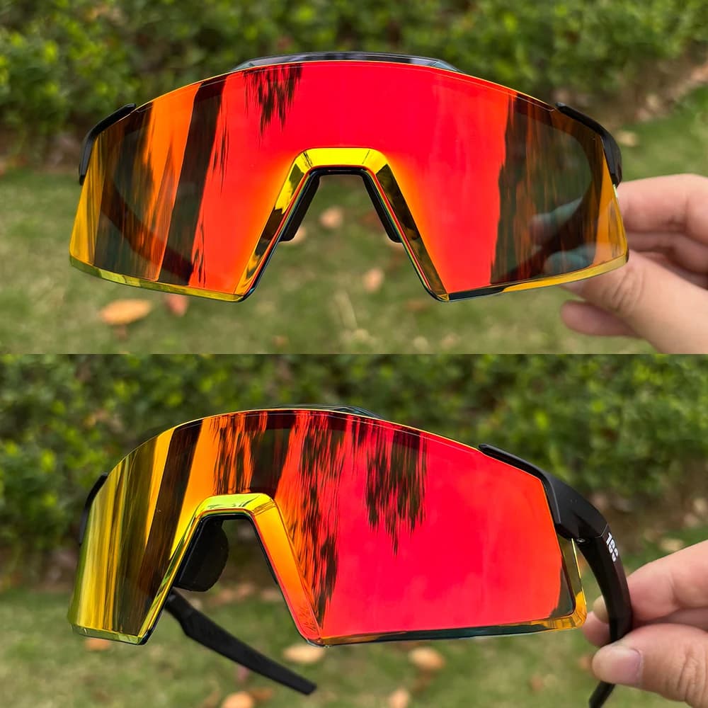 New MTB Cycling Glasses UV400 Sunglasses Men Sun Mountain Bike Road Bicycle Eyewear Sports Running MTB Cycle Goggles