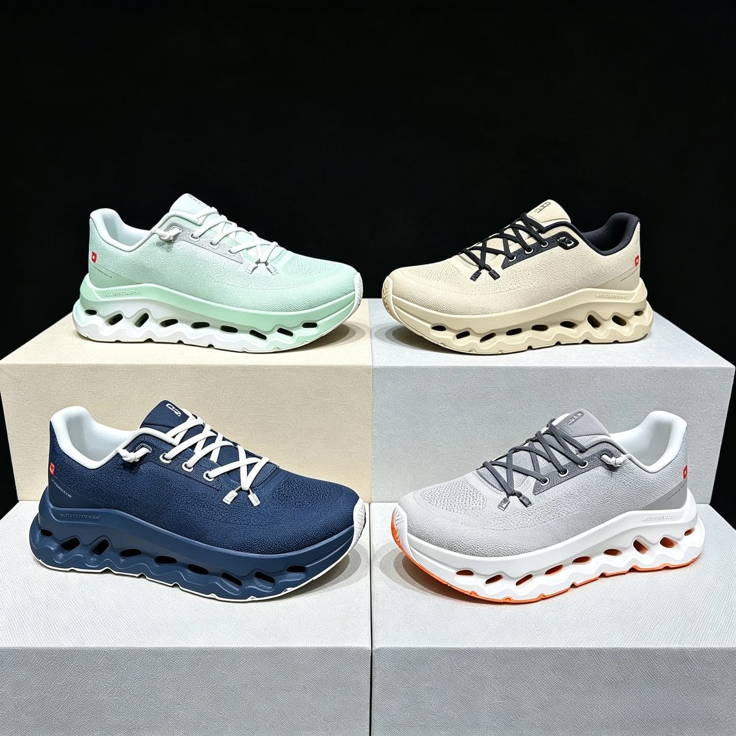 26 High Performance Cushioning EVA Material Men Running Casual Shoes Mesh BreathableCouple's SneakersUnisex OutdoorRunning Shoes