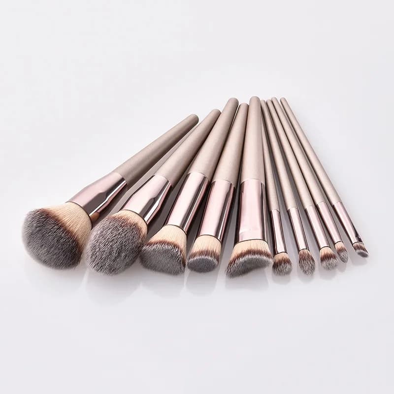 Makeup Brush Set 4/6/10 Pieces for Fondotinta, Correttore, Cipria, Ombretto, Blush, Cosmetic Viso Tools