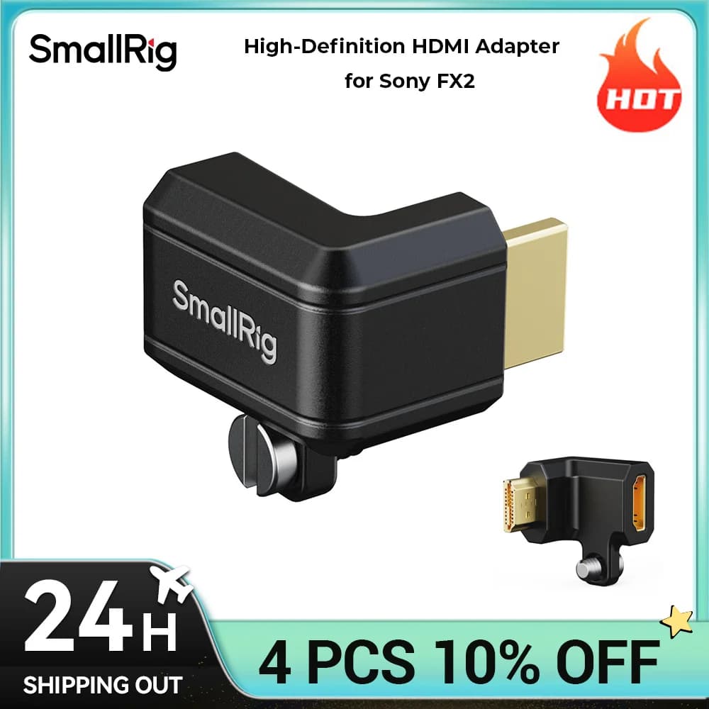 SmallRig FX2 High Definition Adapter for HDMI for Sony FX2 Toolless installation for seamless vertical shooting 5593