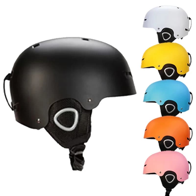 Ski Helmet Adjustable Sports Snowboarding Helmet Outdoor Skateboarding Helmet Accessories for Road Cycling Bicycling