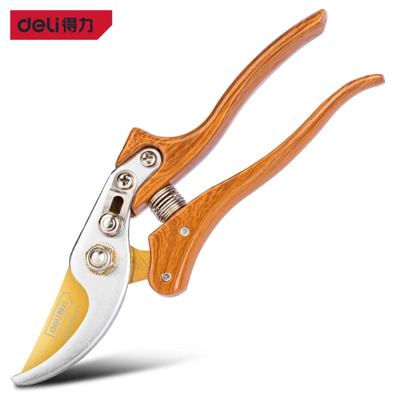 Deli forbici da potatura da giardino da 8.5 pollici forbici a risparmio di manodopera per attrezzi da giardinaggio forbici da potatura piante attrezzi da giardino Bonsai