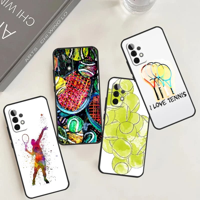 Tennis ball case for Samsung Galaxy A52 A32 A22 A12 A14 A24 A34 A53 A33 A13 A25 A71 A51 Cover