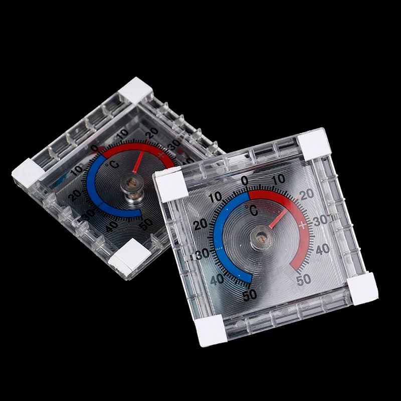 -50 °C ~ 50 °C temperature thermometer window Indoor Outdoor Wall Garden Home multimeter graduated for disk measurement