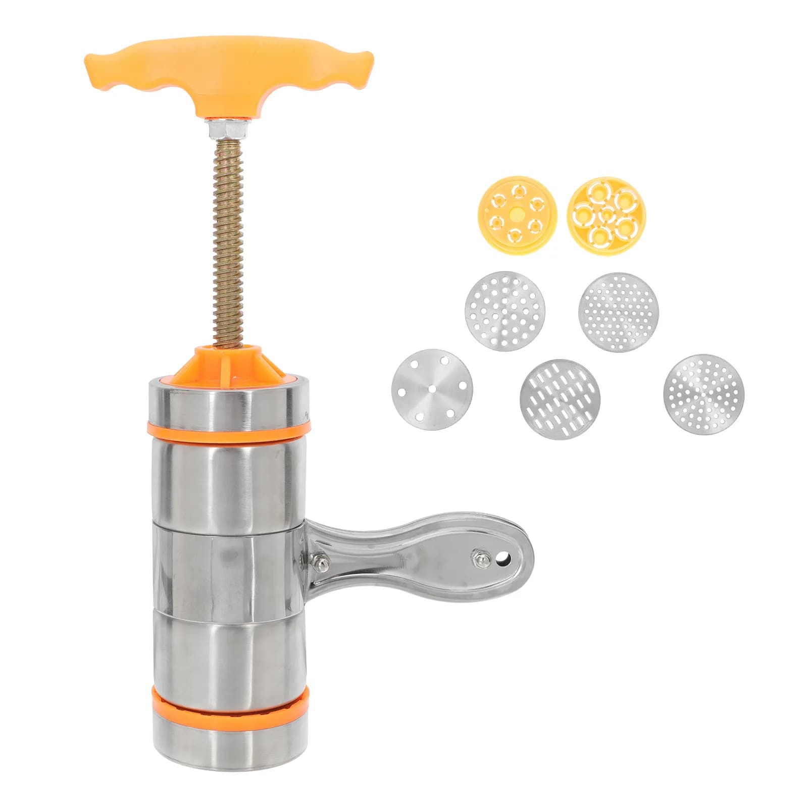 1Set Household Press Noodle Maker Manual Pasta Machine Kitchen Hand Pressure Tool Easy Use Different Thickness Noodle Maker