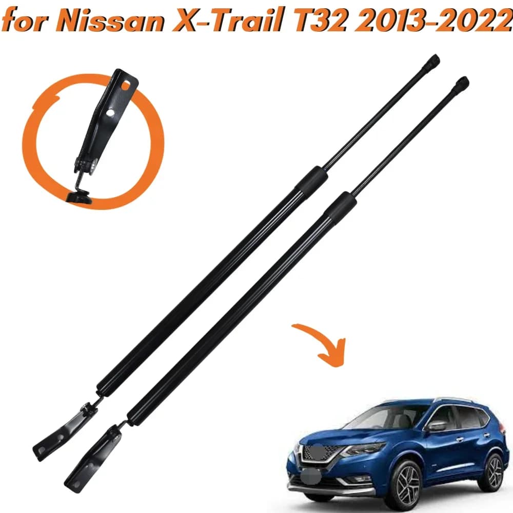 Qty(2) puntoni del bagagliaio per Nissan X-Trail Rogue T32 SUV 2013-2022 muslimah portellone posteriore molle a Gas ammortizzatori supporti di sollevamento