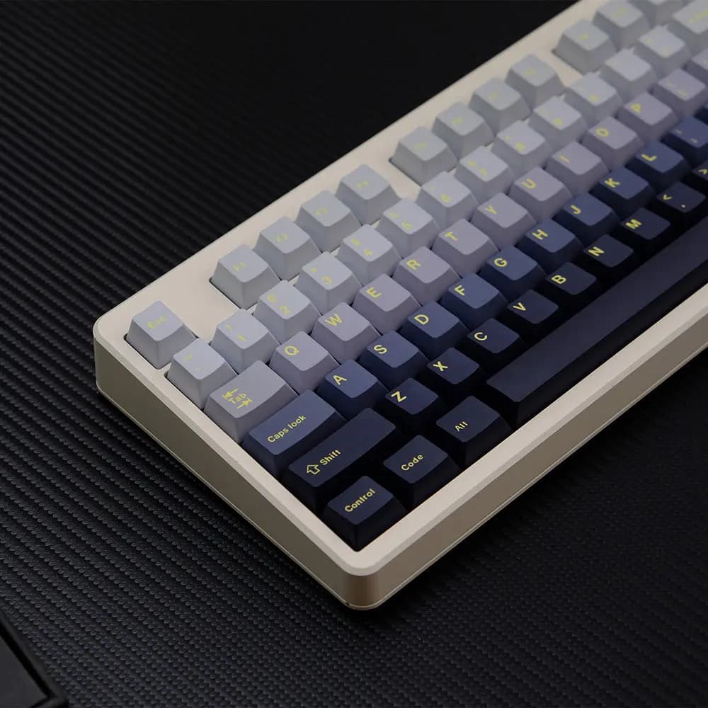 Keycaps originali Mountain in PBT con sublimazione per tastiera meccanica da gaming 68/87/108/75