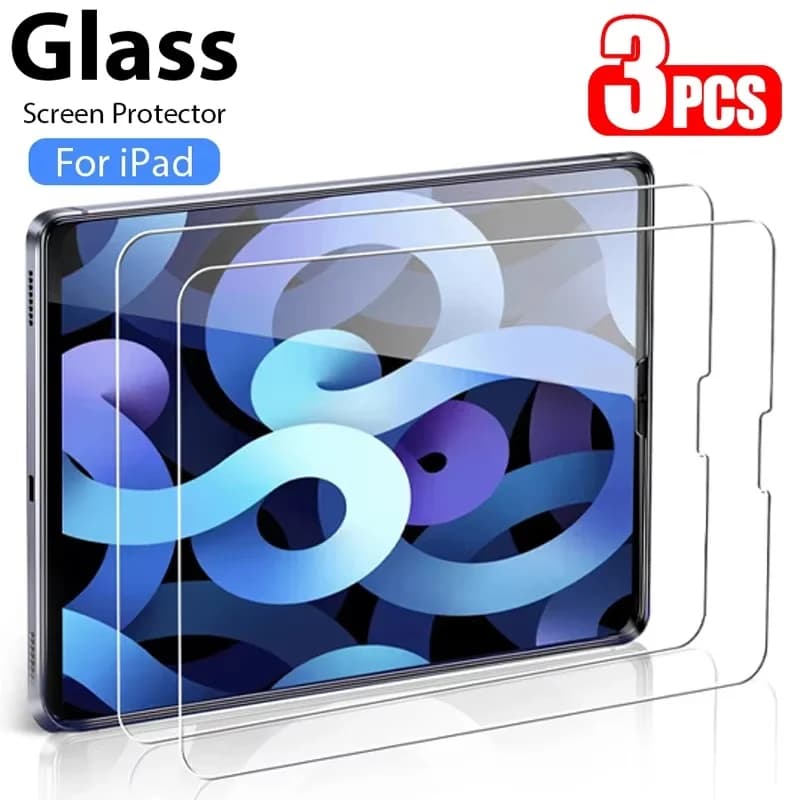 1-3Pcs Tempered Glass Anti Scratch Protection Touch For iPad Pro 2022 2021 2020 2018 2017 2015 Tablet Office Drawing Accessories