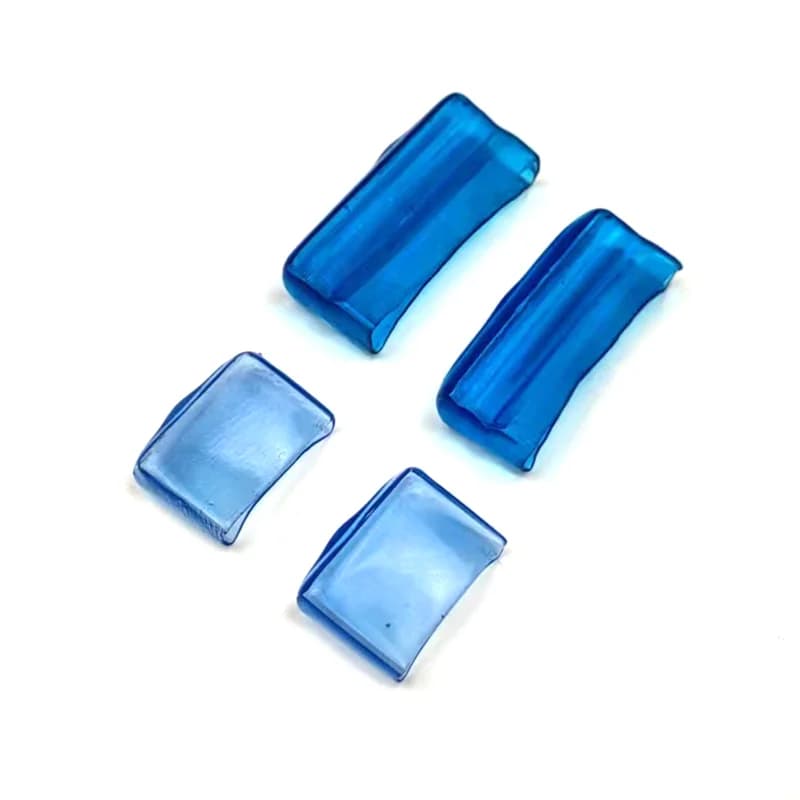 20 pz/lotto 6*30mm 5*20mm fusibile Clip PCB coperchio portafusibile per 5 x20mm 6x30MM tappo impermeabile blu