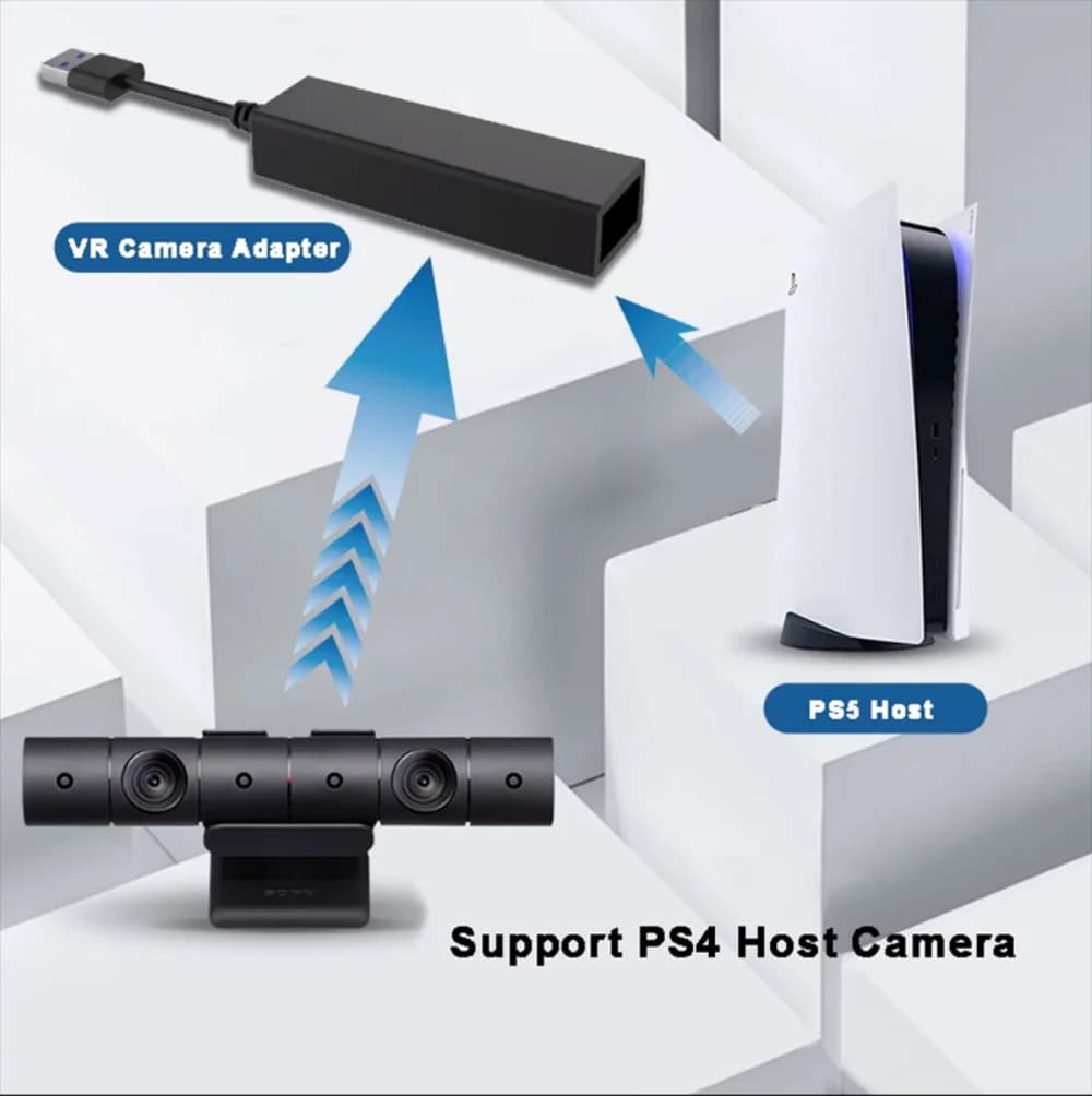 Adattatore Cavo USB 3.0 per Fotocamera Mini PS VR per Console PS5 - Accessori Adattatore Cavo PlayStation 5