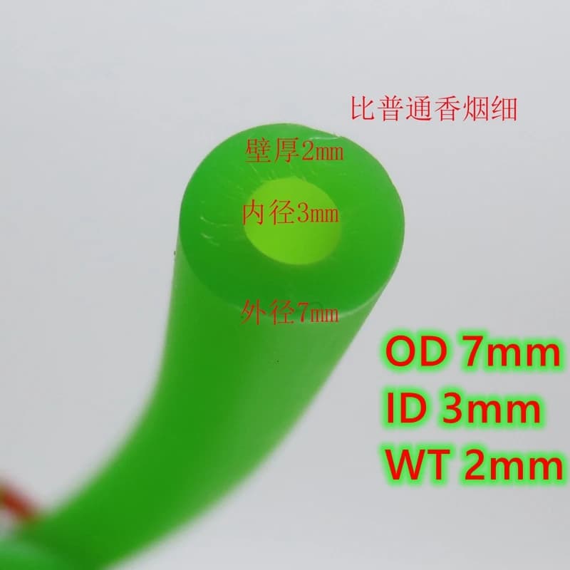 3*7 Verde Elastico Naturale In Lattice 3-10 Metri 3070 Tubo Tirare La Corda I Tubi In Lattice Laccio Emostatico Corda Elastica fionda