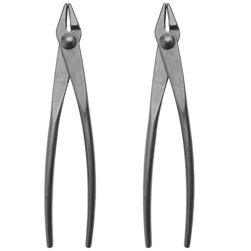 AB47-2Pz Stainless Steel Power Scissors with Edge Roasted by 20Cm, Pinze per Rami Spessi, Tools for Bonsai