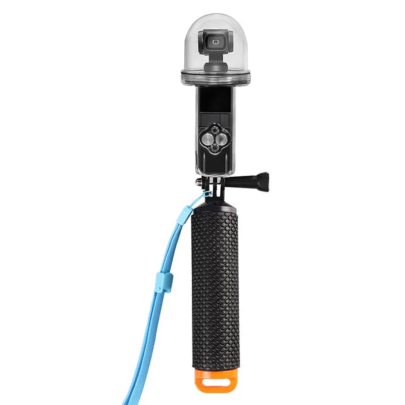 Custodia impermeabile Galleggiante Selfie Stick Custodia protettiva per immersione per DJI Osmo Pocket 1/Pocket 3 Accessori per giunto cardanico per fotocamera