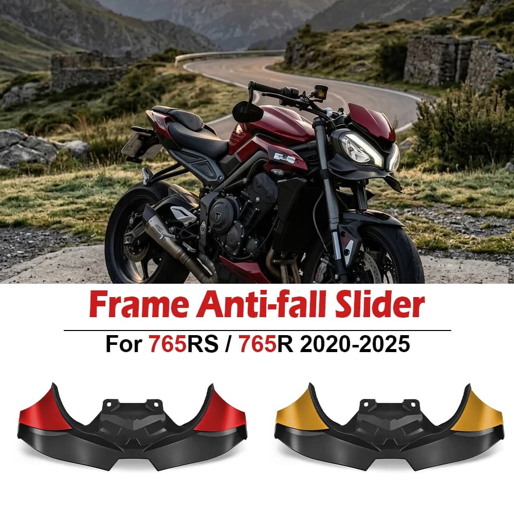 For Street Triple 765RS 765R 765 R 765 RS 2020-2025 Motorcycle Front Spoiler Front Brake Wind Wing Winglet Downforce Deflector