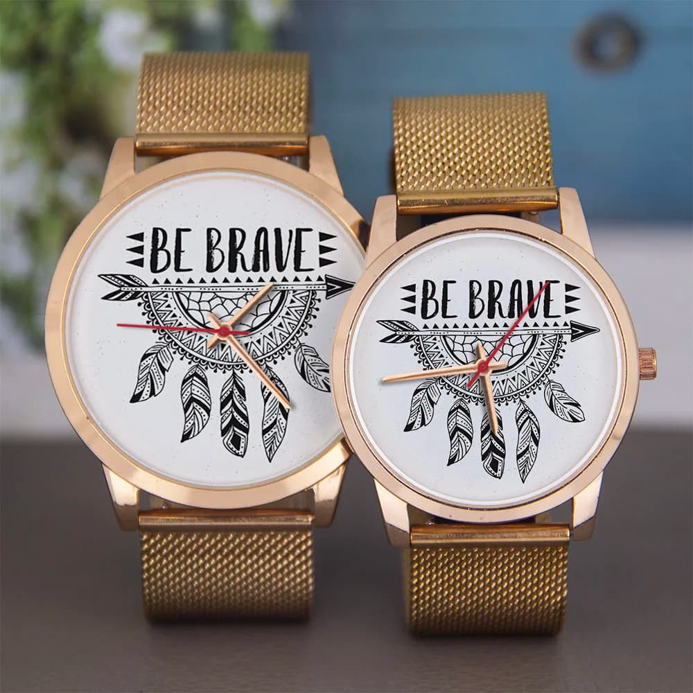 Arrow Cool Gift 45/38mm Orologio in oro rosa Piuma Nero Argento Movimento al quarzo Cassa in lega coraggiosa Cinturino in pelle siliconica in acciaio