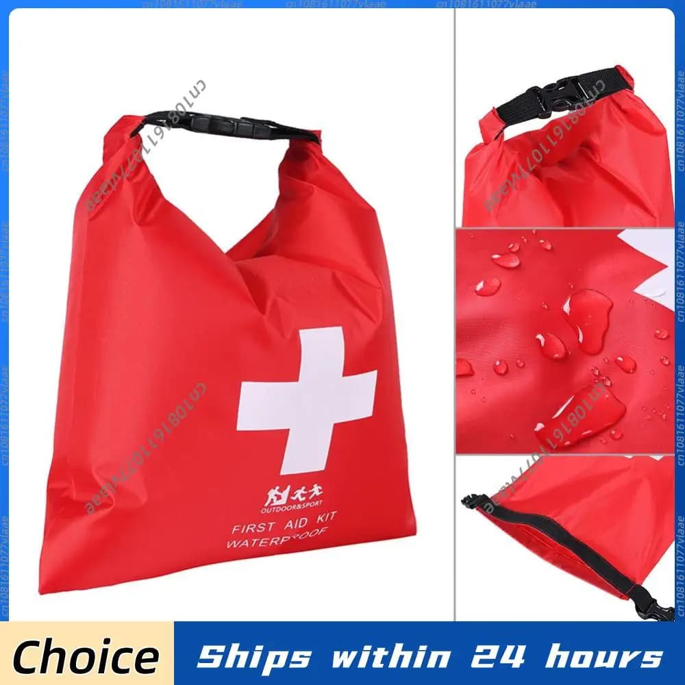 Borsa per Kit di Emergenza da 1,2L, Impermeabile, per Rafting, Borse Mediche Portatili, Sacchetti per Forniture di Emergenza per Campeggio e Pesca