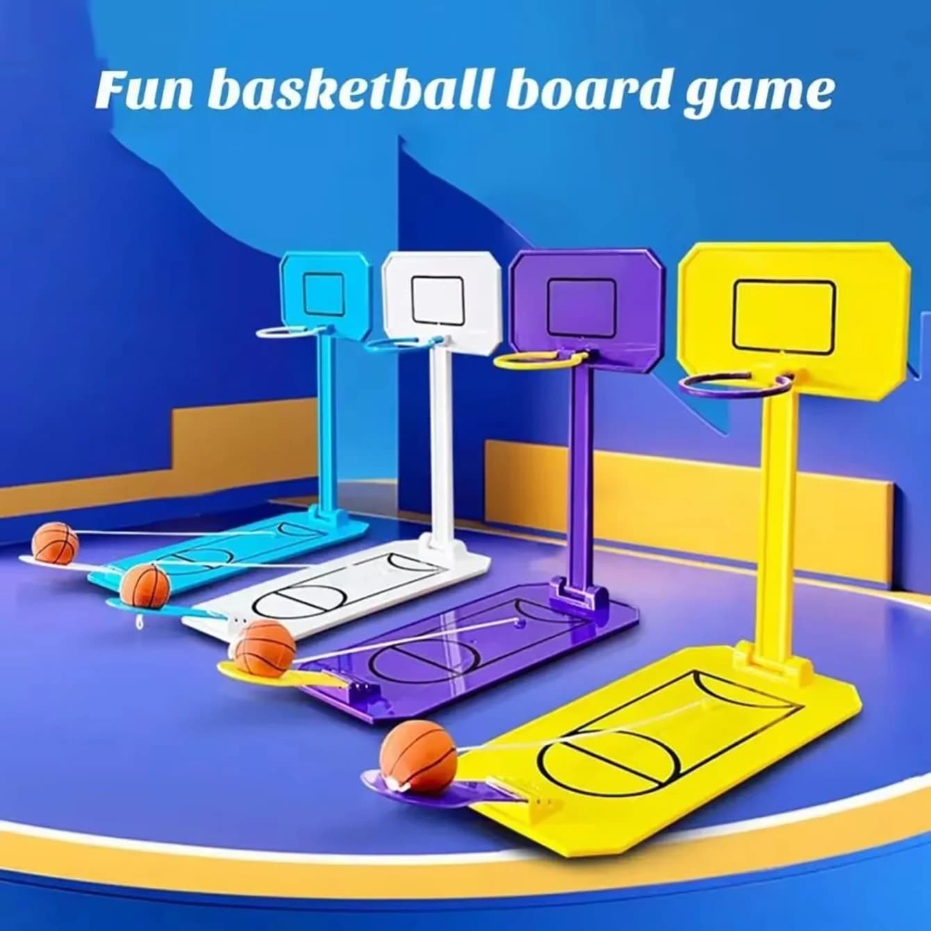 1pc interactive educational toy for kids creative table basketball game machine, mini basketball toy, free indoor toy