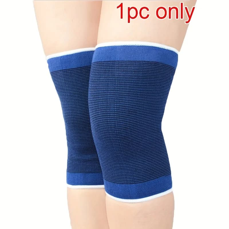 Tutore di supporto per ginocchio traspirante lavorato a maglia 1 pezzo, miglior tutore di supporto per compressione del ginocchio per il calcio