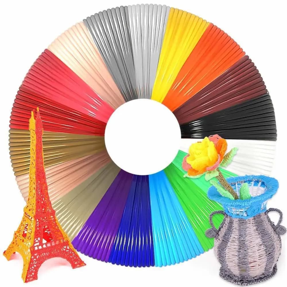 Low Temperature Stereoscopic 3D Printing Filament, Modelling and Drawing Material, 1.75mm PLA/ABS/ PCL