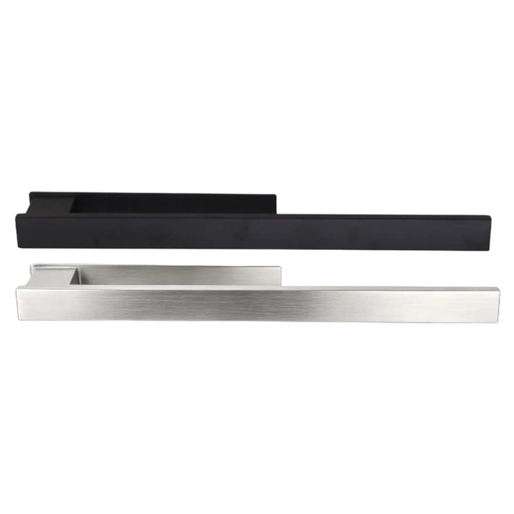 Stainless Steel Wall Mounted Towel Bar with Brushed Nickel Finish Offers Fingerprint and Efficient Towel Drying