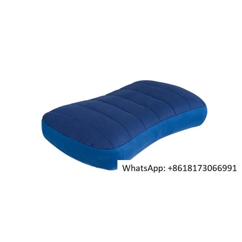 Seatsumit Inflatable Waist Pillow Lightweight Travel Pillow Car Office Backrest Lumbar Support Cushion