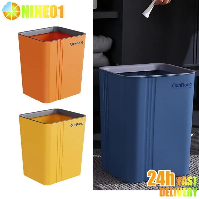 Pattumiera per il riciclaggio del cestino della spazzatura Cucina Dumpster Home Office Storage Pattumiera Ordinamento Zero Waste Bin Cube Contenitore della spazzatura