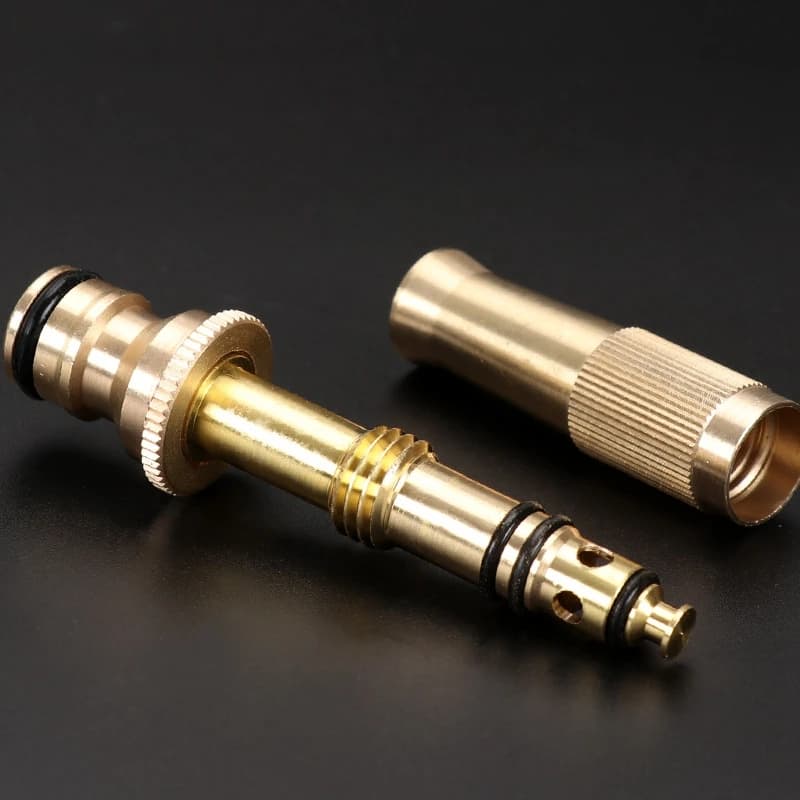ABPP High Pressure Pipe Fitting, Resistant, Garden Pipe Brass Nuts, Adjustable Function