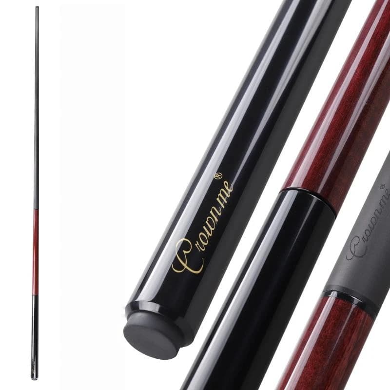 Professional 13mm 55 Inches Carbon Fiber Jump Break Cue 3 Section Quick Release Low Deflection Pool