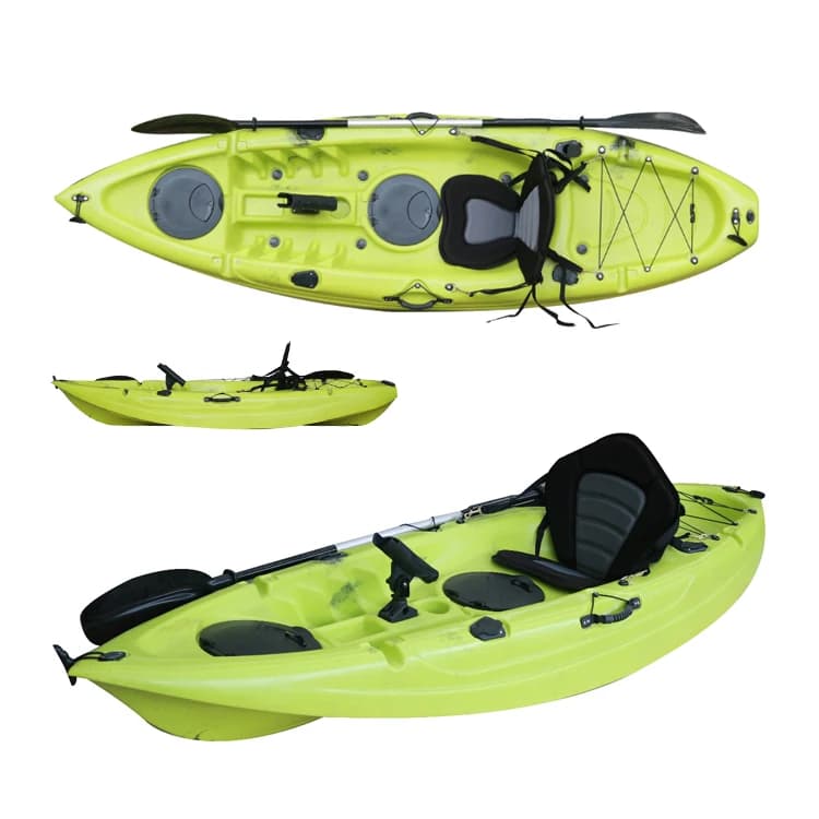 Kayak Economico con Accessori e Pagaia per Operazioni di Salvataggio in Mare e Gite Familiari