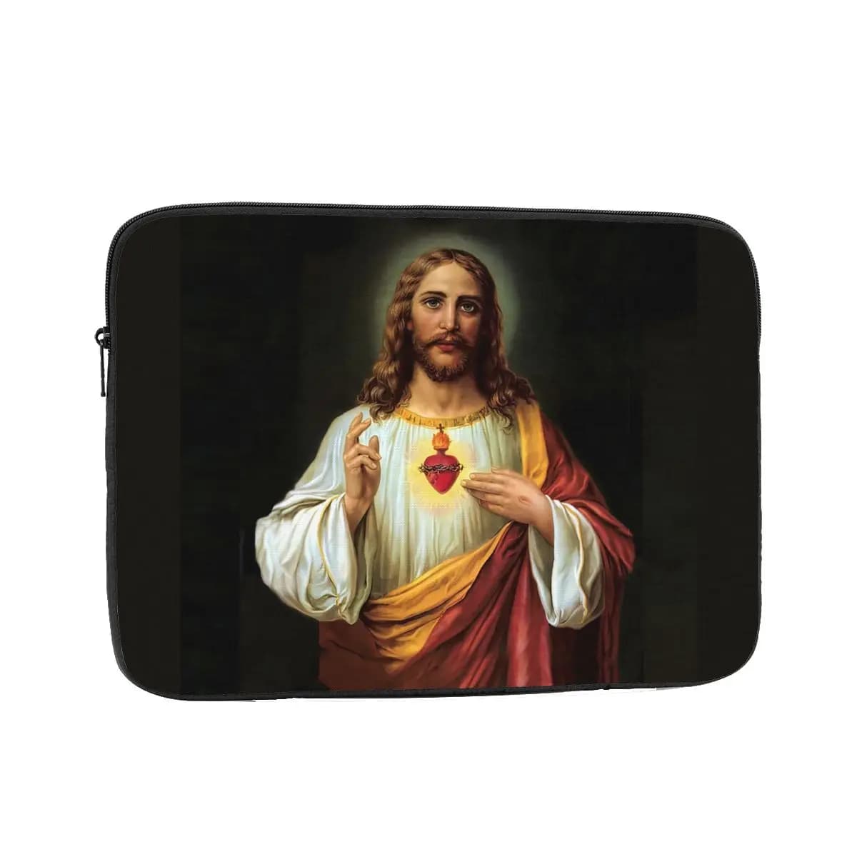 Jesus Referenze bibliche Custodia protettiva per laptop Borsa per notebook da 10 12 13 15 17 pollici Custodia antiurto per tablet