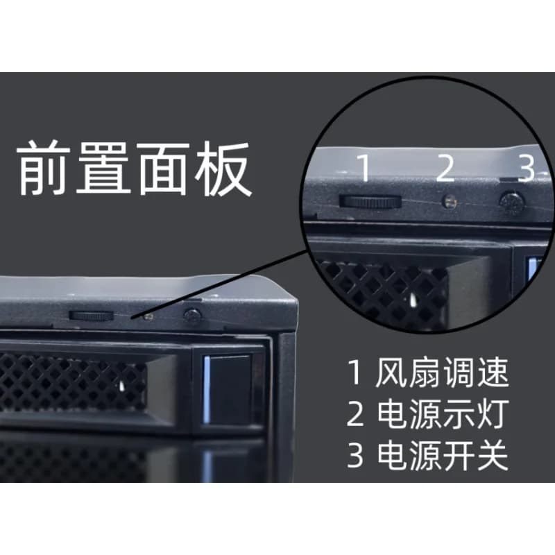 Metal M424 4U Can Cabinet 24 Disk Position 12G High Speed Storage Expansion NAS Supply