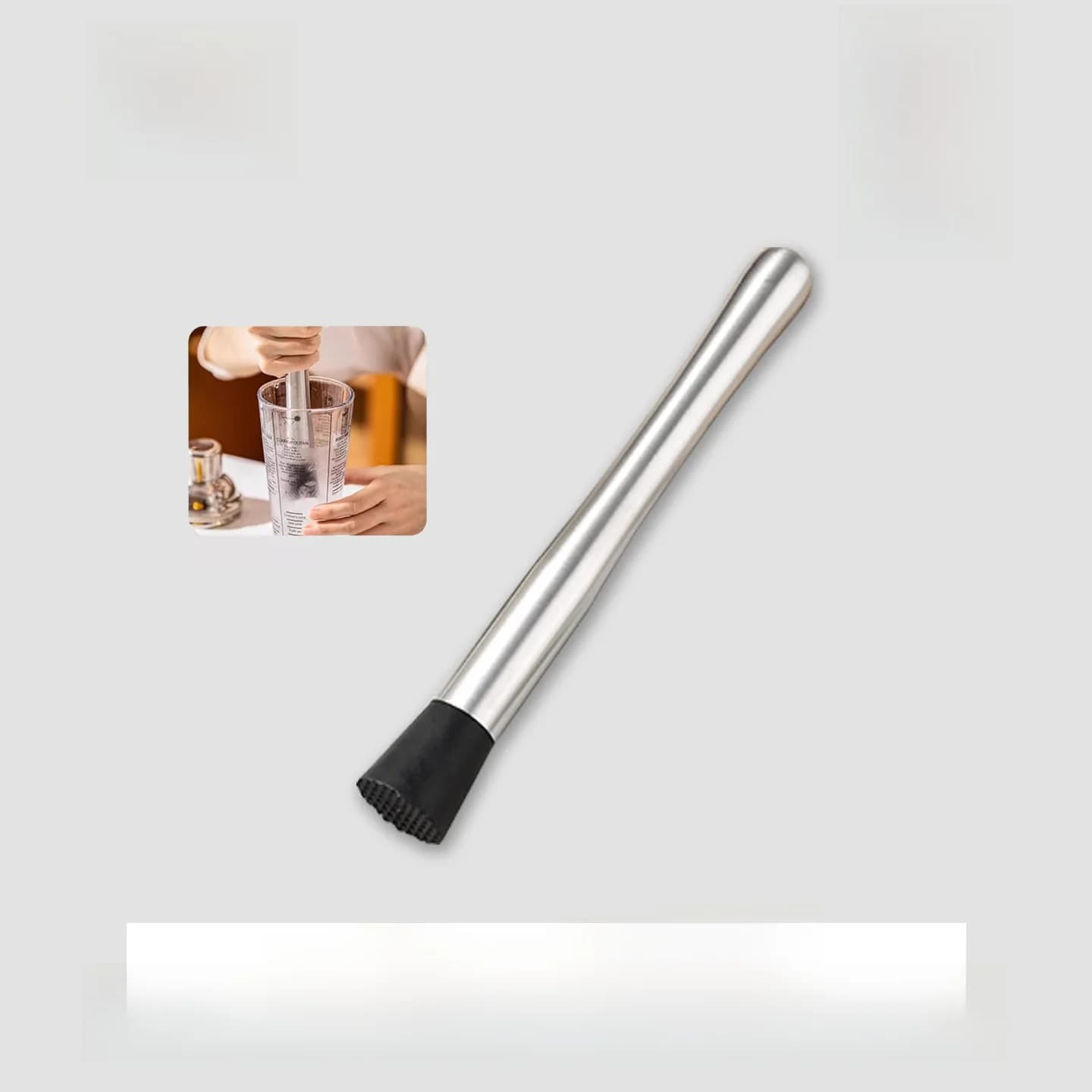 Spremiagrumi in Acciaio Inox Stile Giapponese, Schiaccia Ghiaccio e Limoni, Attrezzo da Bar Resistente per Cocktail e Feste