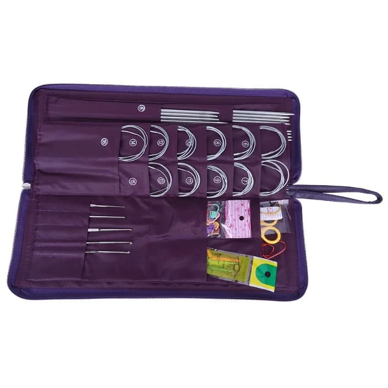 Steel Circular Ferri Set for Knife and Crochet Work