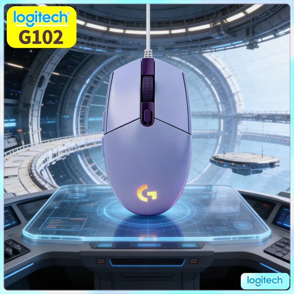 Logitech G102 Wired Gaming Mouse,Smooth Sensitivity Transition,Prevent Abrupt Cursor Speed Jump During DPI Adjustment