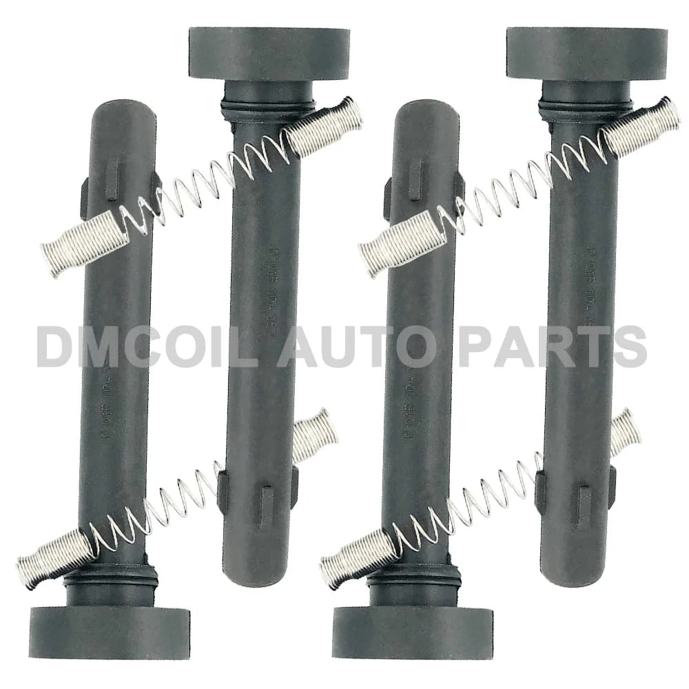4 PZ BOBINA DI ACCENSIONE BAMBINI IN GOMMA CON MOLLA PER GRANDE PARETE C50 V80 HAVAL H2 H6 WEY VV5 GW4G15T 1.5T 2.0T F01R00A052 F01R10A157