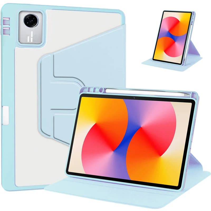 Custodia con rotazione a 360 gradi per Lenovo Xiaoxin Pad 11 2025 Custodia con portapenne per Xiaoxin Pad 2025 Custodia per tablet TB335FC da 11 pollici