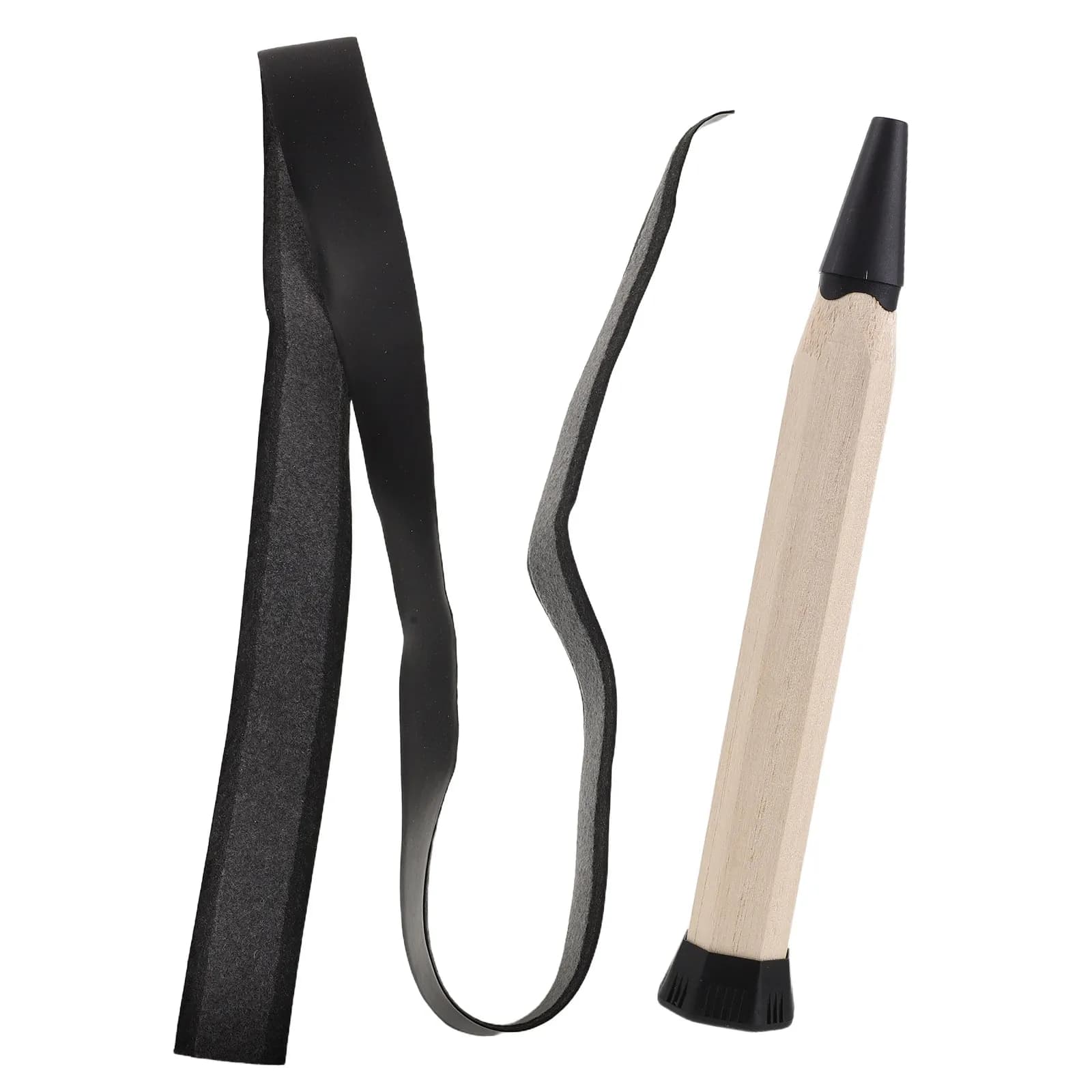 Impugnatura Professionale in Legno per Racchette da Badminton - Comoda Impugnatura Antiscivolo Imbottita per Racchette da Tennis e Badminton
