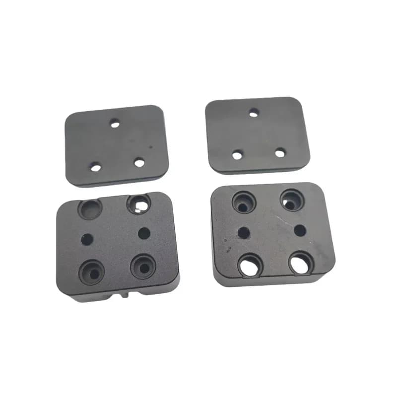 1 set stampante 3D Ratrig V-core4 VC4 VC4 alluminio CNC Y morsetto per cintura corpo e kit tappo