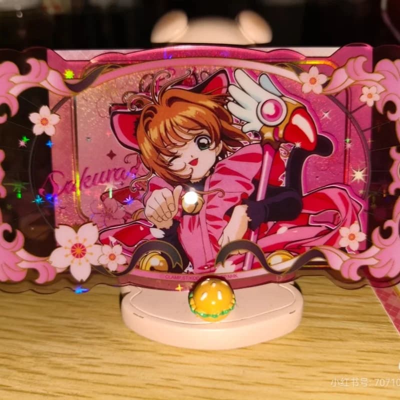 Card.Fun Card Captor Sakura Carte Polaroid Badge Collezione Anime Carte Mistery Box Giochi da tavolo Giocattoli Regali di compleanno per i bambini