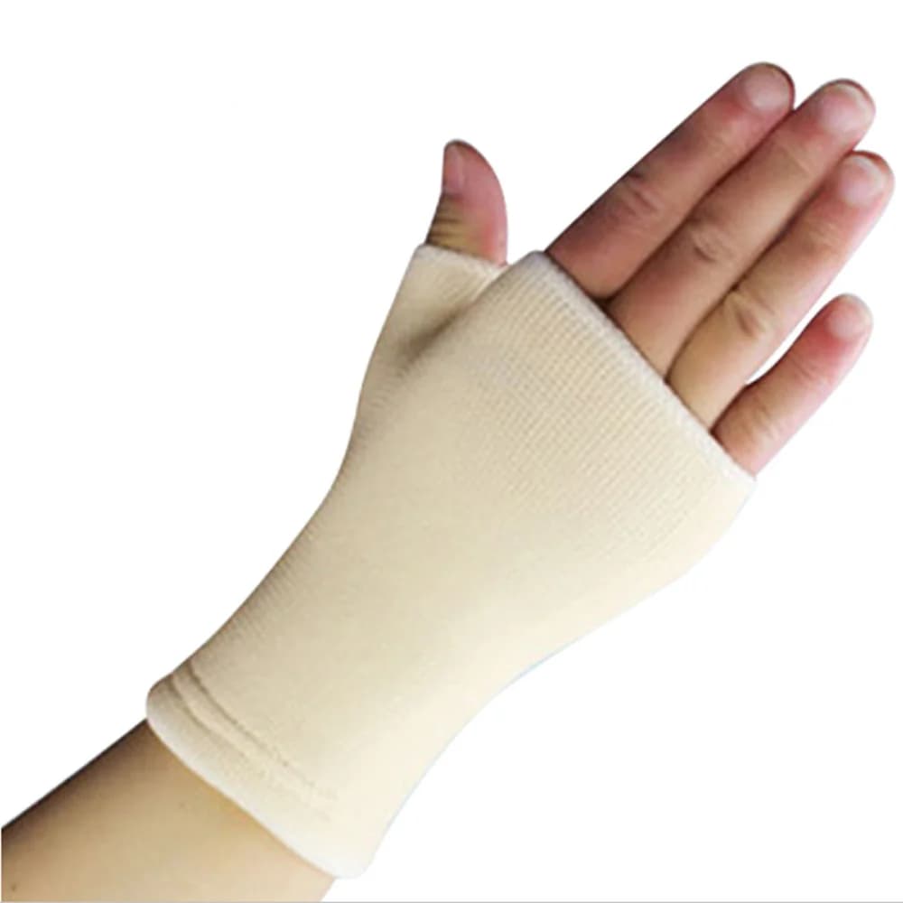 Supporto per Artrite per Studenti, Supporto per Palmo, Mano e Polso, Guanti Elastici in Lattice, Guanti Senza Dita, Guanti per Scrivere