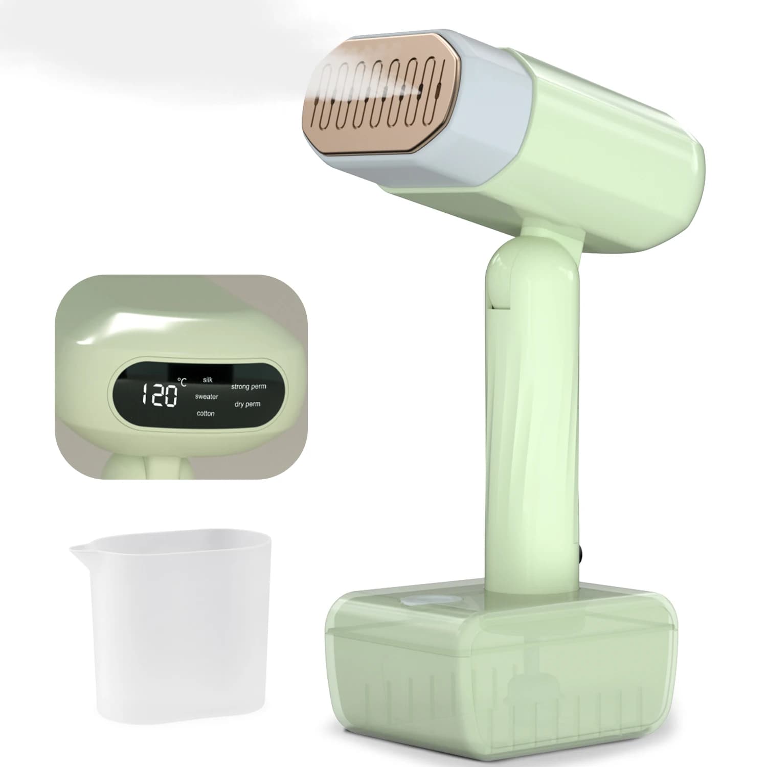 Nuovo design portatile per stirare i vestiti, elettrodomestico da viaggio, mini ferro da stiro elettrico, vaporizzatore portatile per indumenti