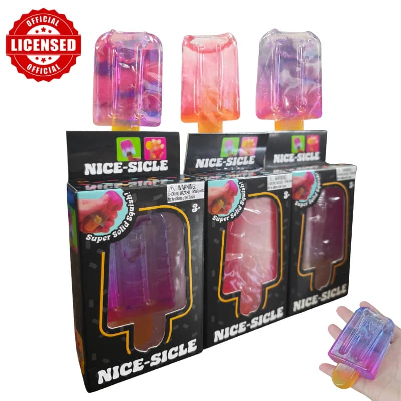 1/3 pz. Squishy Gelato Schylling Nice Cube Blind Box Giocattolo Sensoriale Antistress Regalo per Ufficio Casa