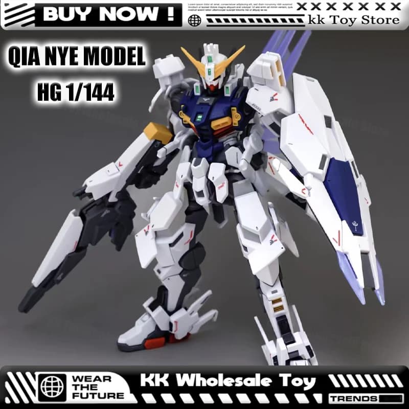Disponibile QIAN YE Modello 1/144 HG EES-001 Zirius Feather Extension Assembly Kit Modellini Action Figure Anime Robot Giocattolo in Plastica