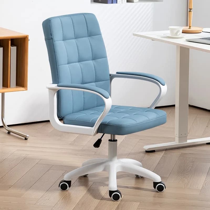 #High Elegant Armrest Office Chair Comfy Bedroom High Back Executive Gaming Chairs Computer Relaxing Silla Oficina Home Furnitur