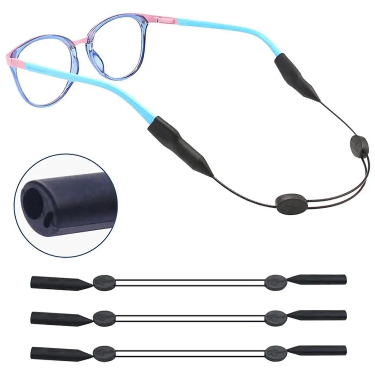 Anti-slip Elastic Cord for Glasses, Soft Lace for Glasses, Strap Resistant for Swimming and Running