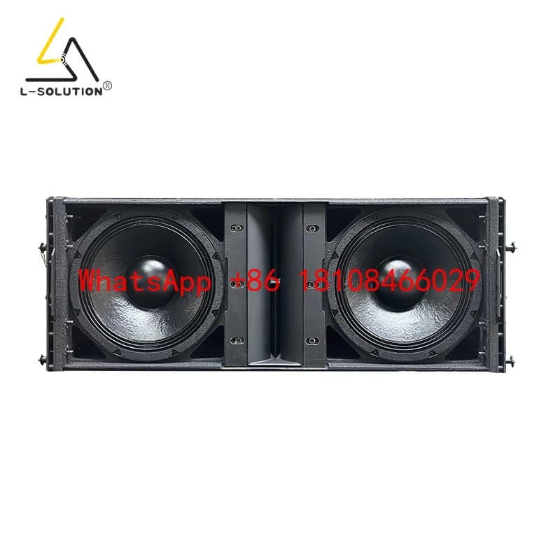 Sistema Audio Max Power Speakers Q212 Passivo L-solution Line Array a Due Vie per Performance sul Palco Altoparlante DJ 4800W